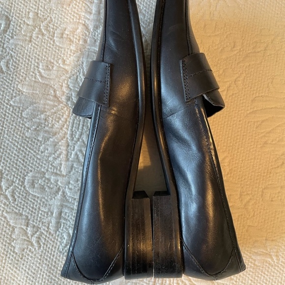 Etienne Aigner Loafer Shoe Women’s 7.5 M Y2K Vintage Black Leather GUC - Picture 6 of 6